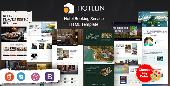 Hotelin - Hotel Booking HTML Template