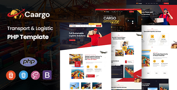 Caargo - Transport & Logistics PHP Template