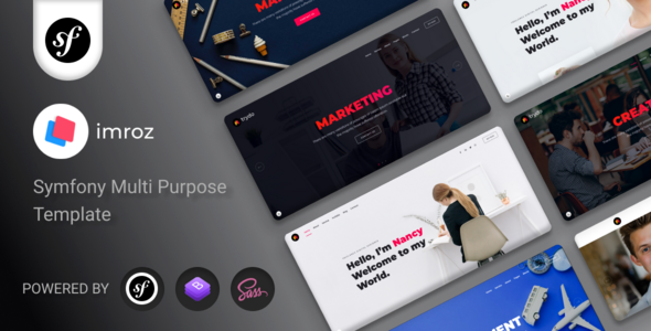 Imroz - Agency and Portfolio Symfony Template