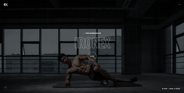 Ironex - Fitness and Gym HTML Template