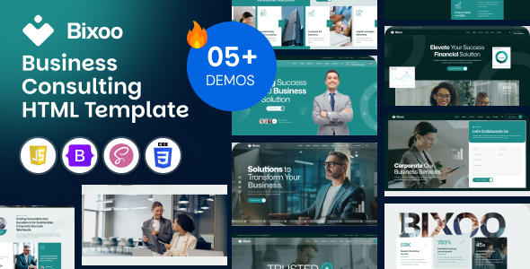 Bixoo  - Business Consulting HTML Template