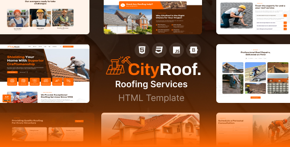 Cityroof - Roofing Services & Construction HTML Template