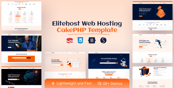 Elitehost - Hosting CakePHP Template