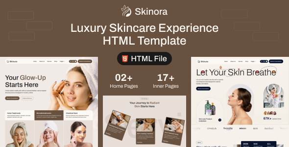 Skinura - Skincare HTML Template