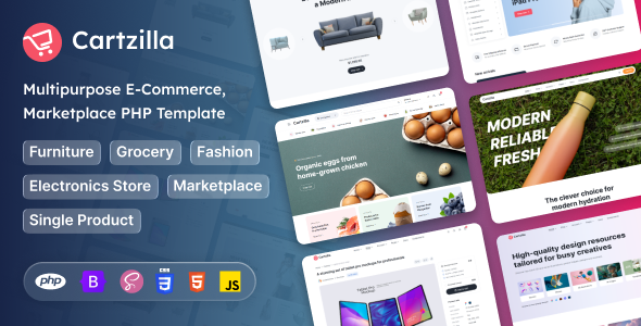 Cartzilla - PHP Multipurpose E-Commerce Template