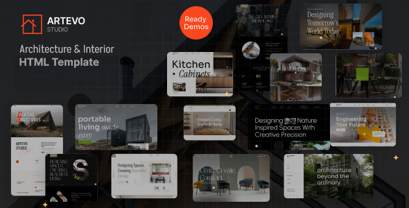 Artevo - Architecture & Interior HTML Template