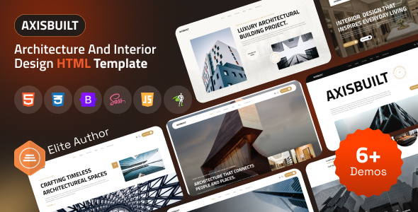 Axisbuilt - Architecture And Interior Design HTML Template