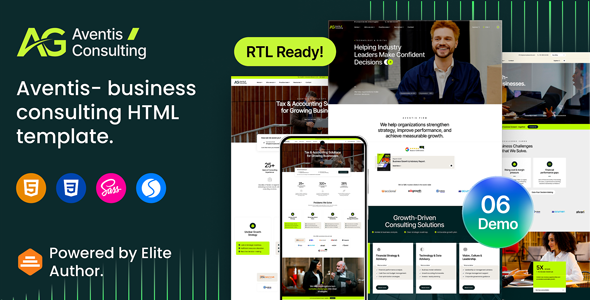 Aventis - Business Consulting HTML Template