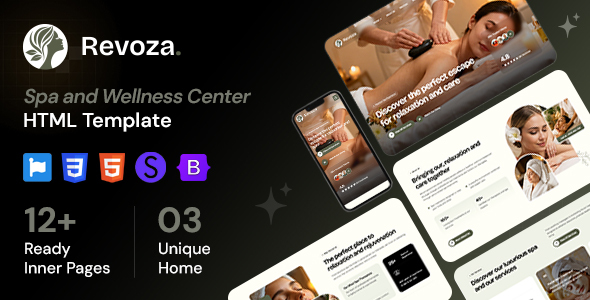 Revoza - Spa and Wellness Center HTML Template