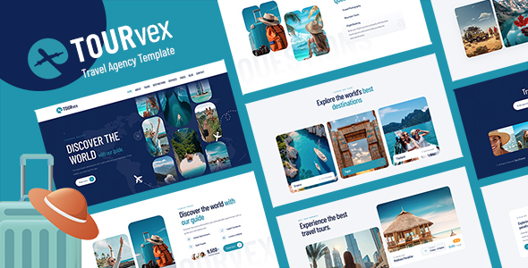TOURvex — Travel Agency Template
