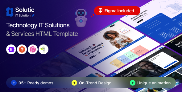 Solutix  -  IT Solutions and Business Technology HTML Template