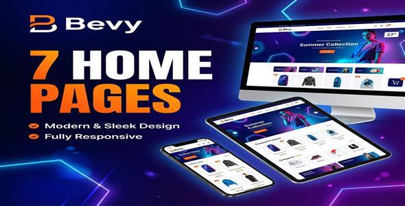 Bevy - Multipurpose eCommerce HTML Template