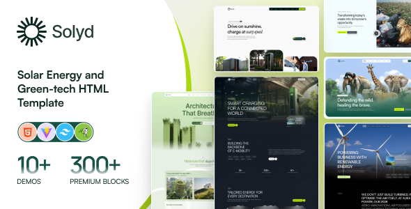 Solyd | Solar Energy & Green-tech HTML Template