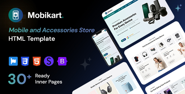 Mobikart - Mobile and Accessories Store HTML Template