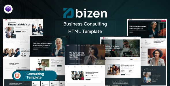 Bizen - Business Consulting HTML Template