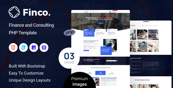 Finco - Finance and Consulting PHP Template