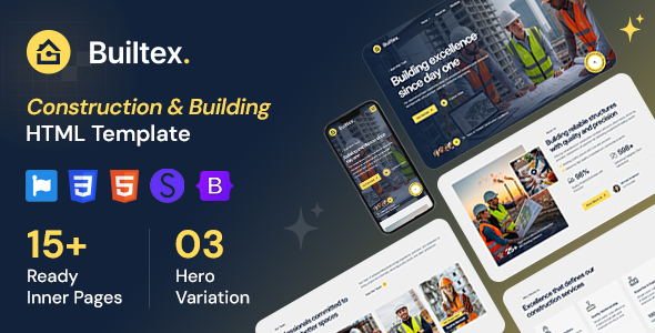 Builtex - Construction HTML Template