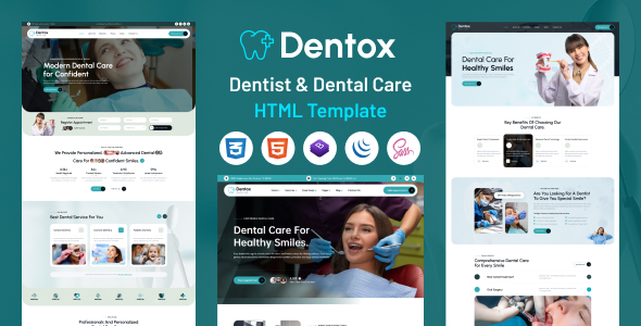 Dentox - Dentist & Dental Clinic HTML5 Template