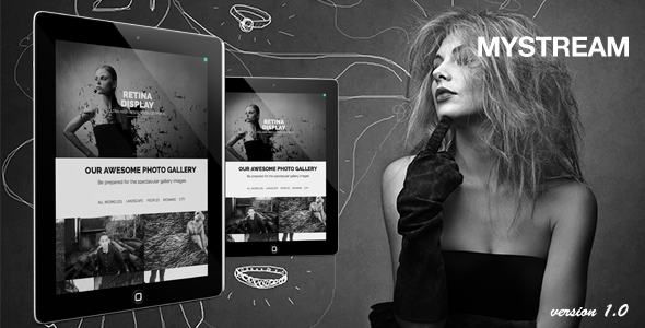 MyStream - Responsive Photography One-Page HTML Template
