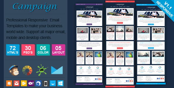 Campaign - Professional Responsive Email Template