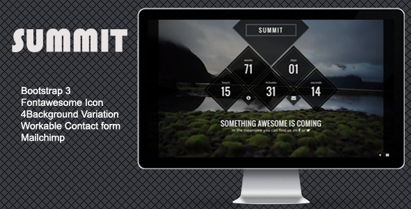 Summit - Creative Comingsoon Template