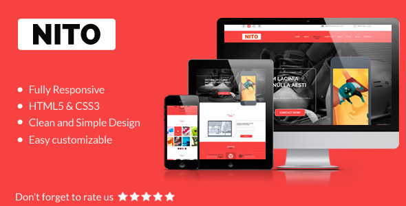 Nito - Multipurpose OnePage Portfolio Template